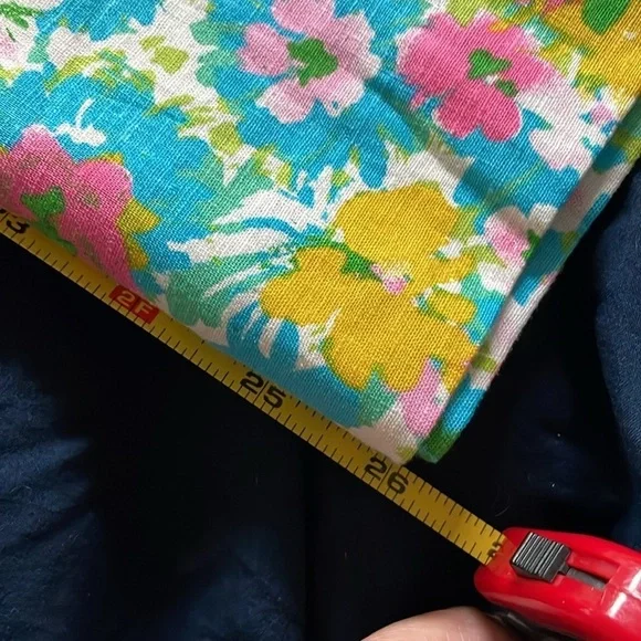 NWT Zara Floral Printed Linen Blend Trousers  Size 4 - Picture 9 of 10